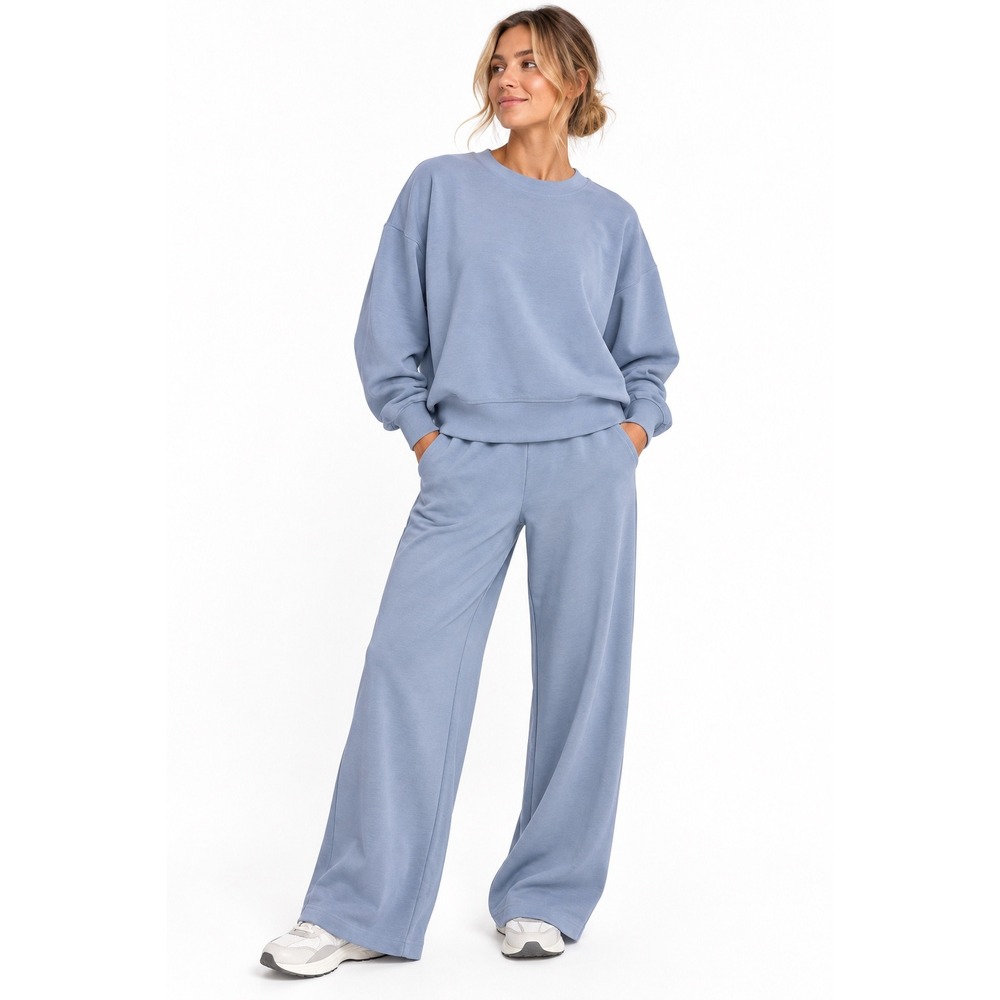 Lululemon Perfectly Oversized Crew Sweatshirt Blue Size 10 LW3GL9S